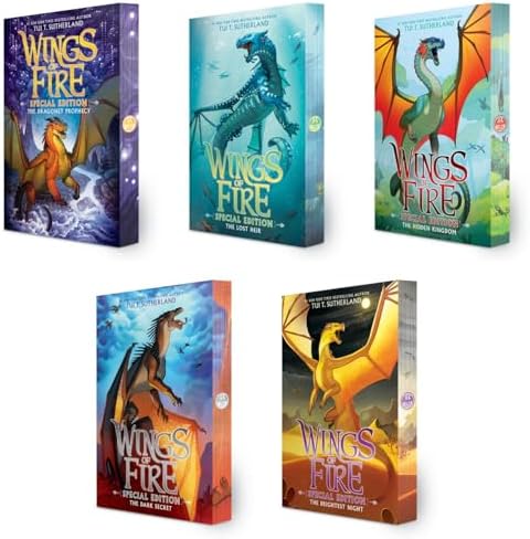Wings of Fire Series 5 Books Set (# 11 - # 15) - Paperback Edition